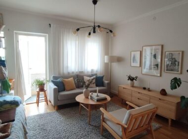 Апартаменты в Хихоне у моря, 94 кв.м, 4 комнаты, балкон