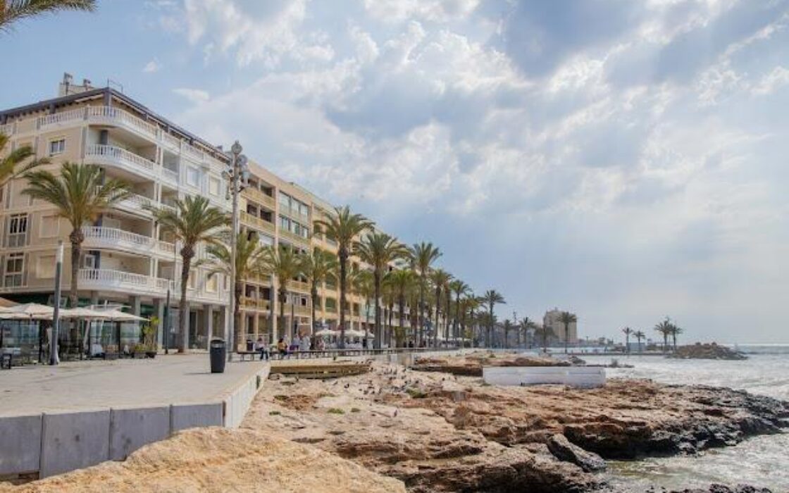 Апартаменты с террасой в Торревьехе 2 комнаты 60 кв.м