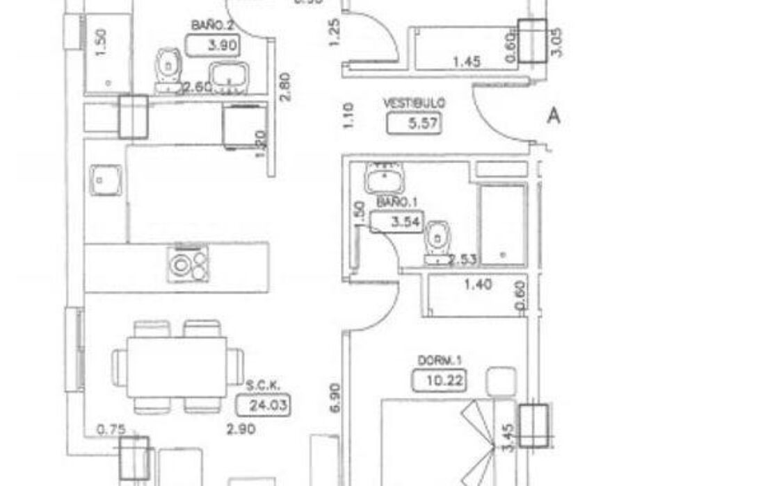 Трикімнатні апартаменти в Кампамор біля пляжу з басейном