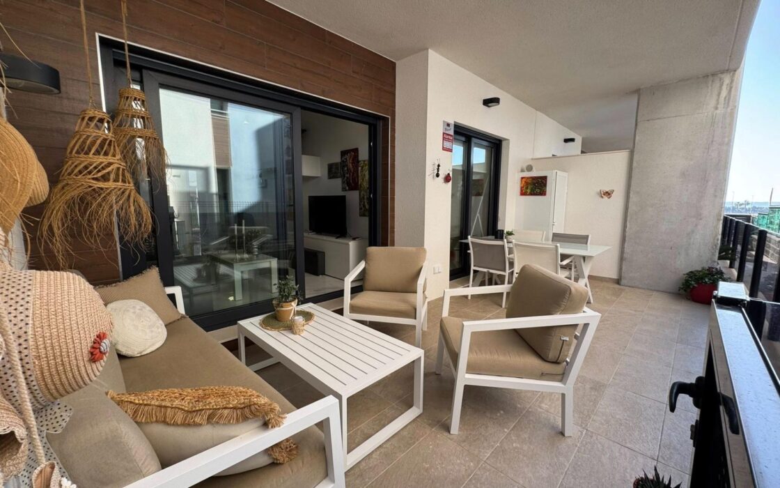 Уютное Бунгало 2 Спальни с Террасами в Гуардамар дель Сегура