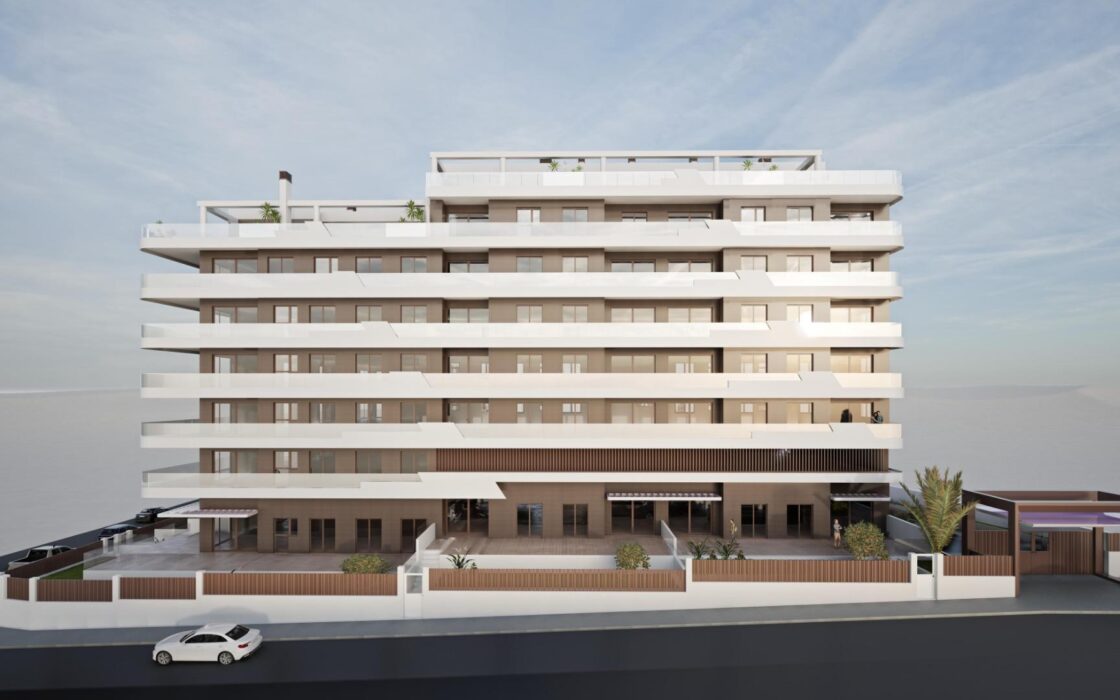 Уютные апартаменты у моря в Вильяхойосе, 2-4 спальни