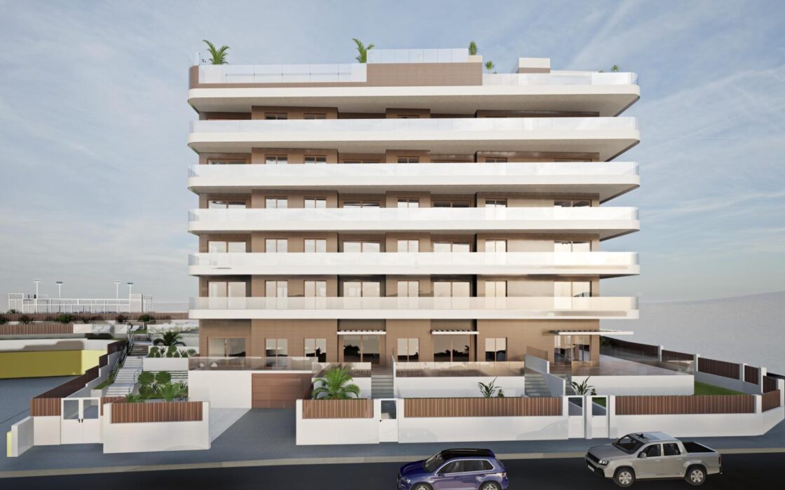 Уютные апартаменты у моря в Вильяхойосе, 2-4 спальни