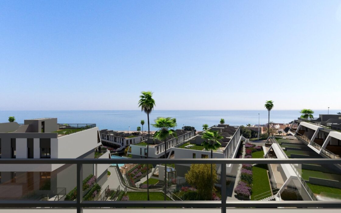 Квартира 3 кімнати 97 кв.м з терасою в Гран Алаканте біля моря