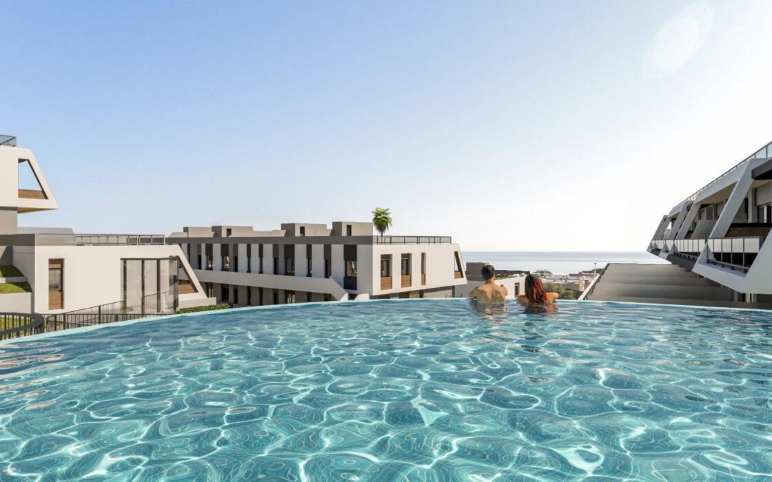 Квартира 3 кімнати 97 кв.м з терасою в Гран Алаканте біля моря