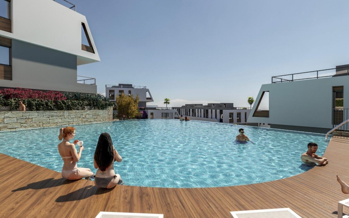 Квартира 3 кімнати 97 кв.м з терасою в Гран Алаканте біля моря