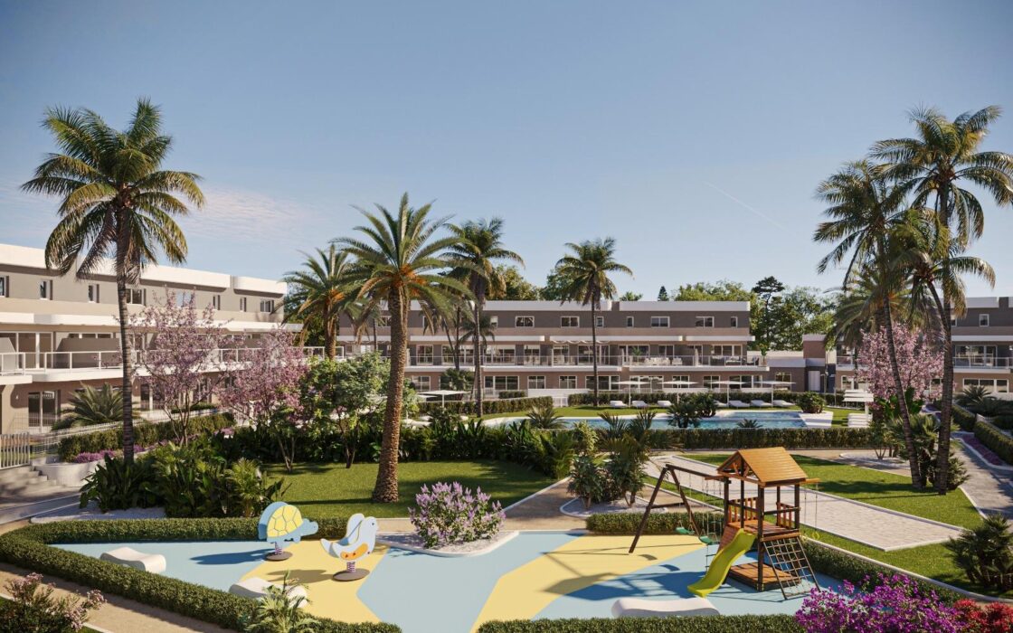 Апартаменты 2-3 спальни в Allure Alenda Golf 95 кв.м у моря