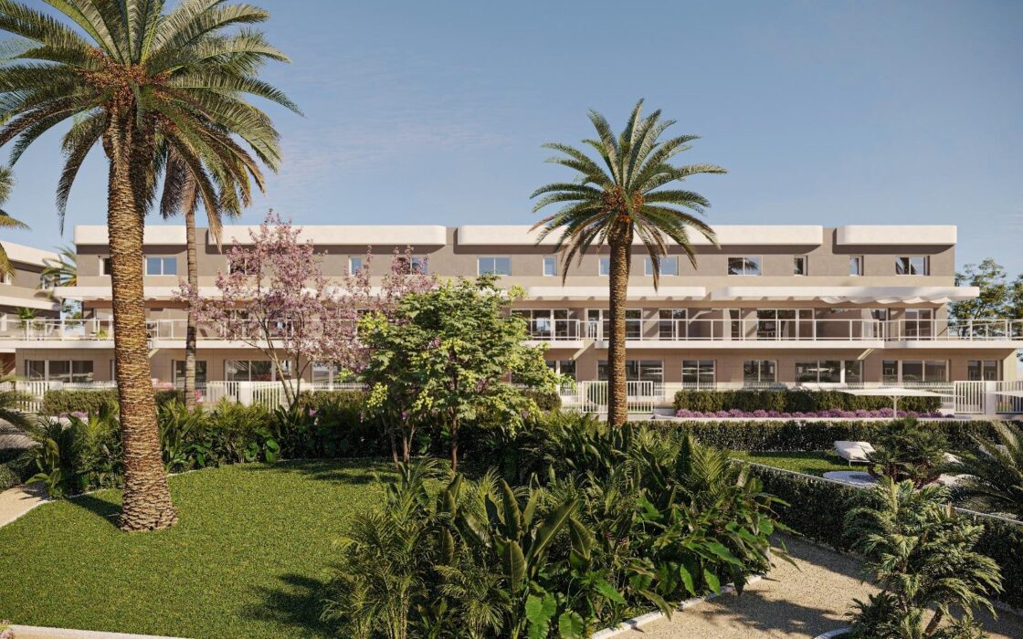 Апартаменты 2-3 спальни в Allure Alenda Golf 95 кв.м у моря