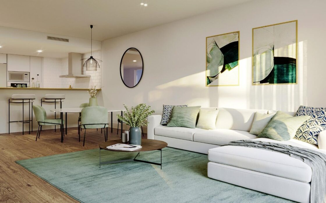 Апартаменты 2-3 спальни в Allure Alenda Golf 95 кв.м у моря