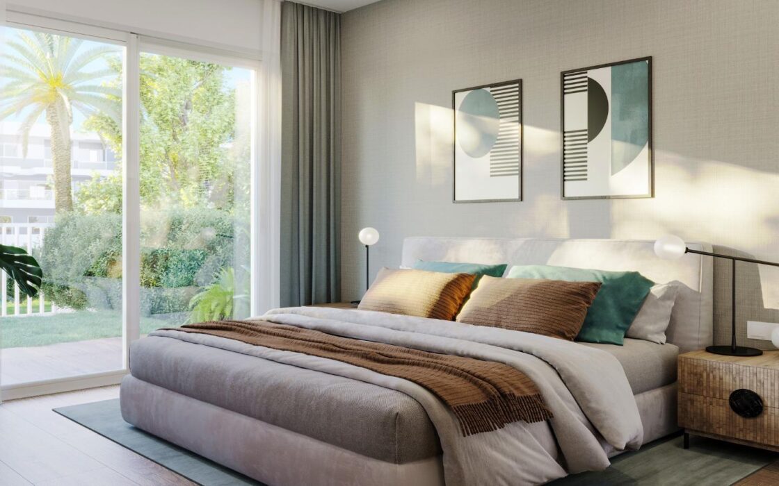 Апартаменты 2-3 спальни в Allure Alenda Golf 95 кв.м у моря