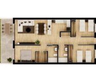 Апартаменты 2-3 спальни в Allure Alenda Golf 95 кв.м у моря