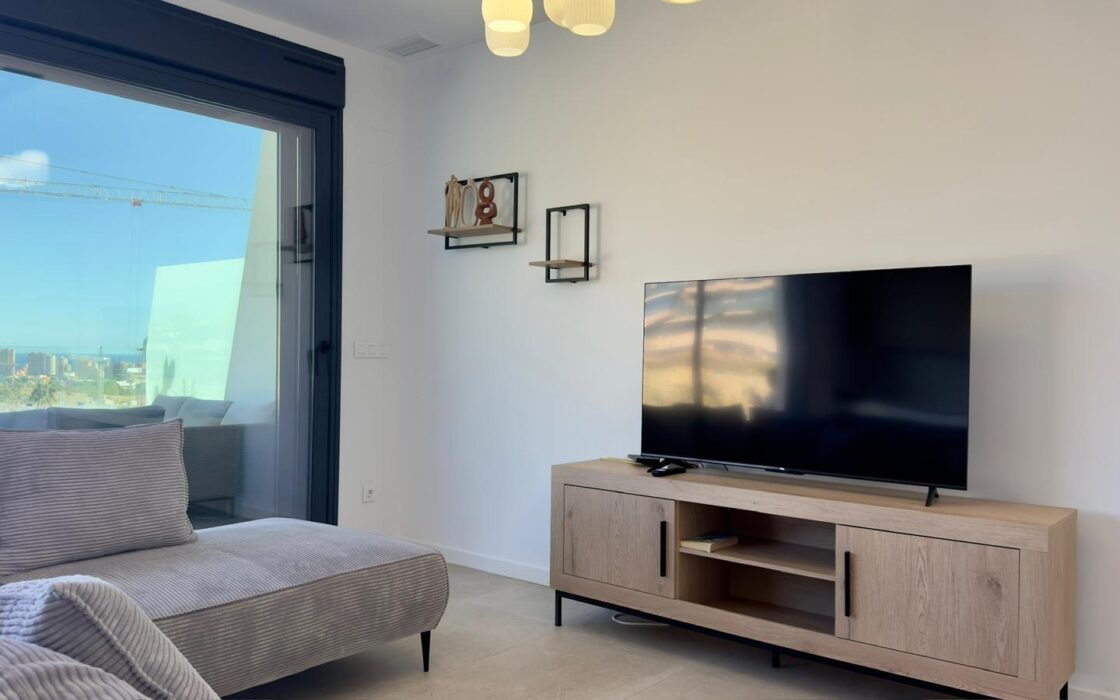 Квартира в Финестрате 134 кв.м з видом на море та терасою