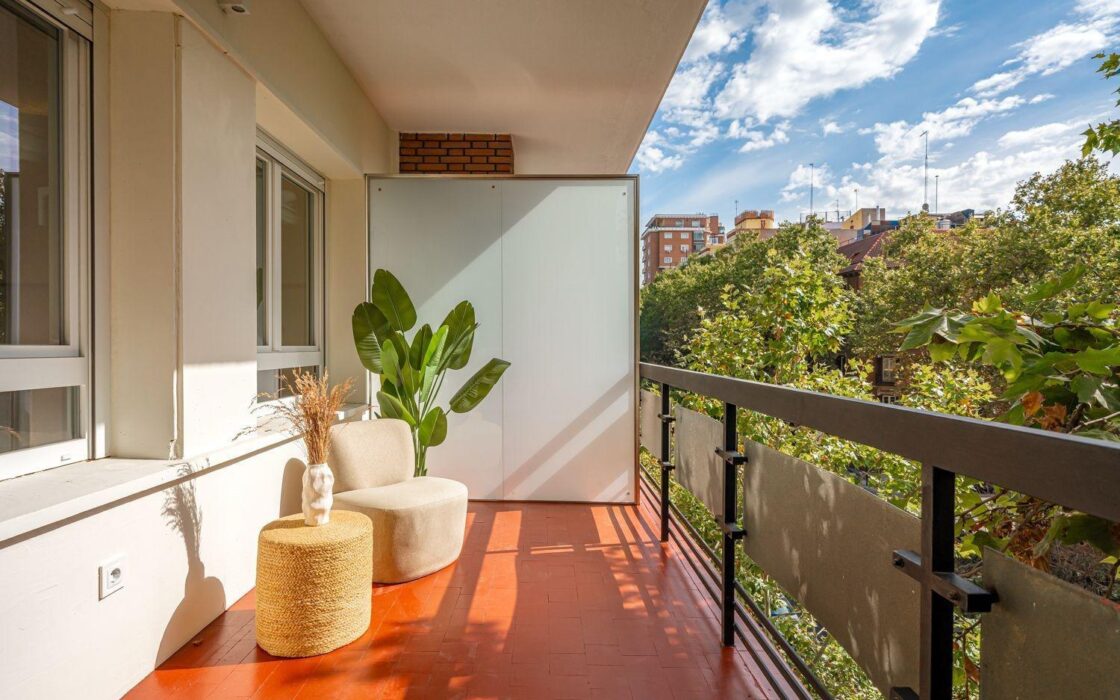 Апартаменты 3 комнаты в Мадриде с террасой 115 кв.м