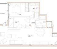 Апартаменты 3 комнаты в Мадриде с террасой 115 кв.м