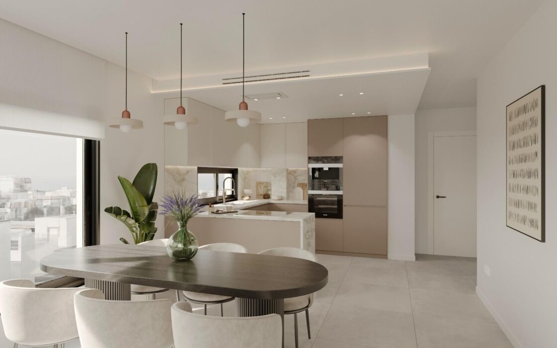 Апартаменти з 1 спальнею в Санта-Поле біля моря з терасою