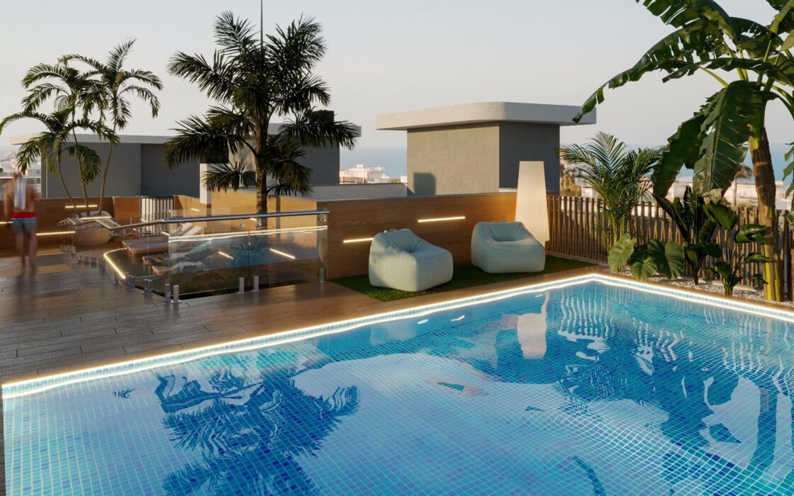 Апартаменти з 1 спальнею в Санта-Поле біля моря з терасою