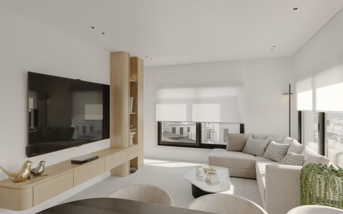 Апартаменти з 1 спальнею в Санта-Поле біля моря з терасою