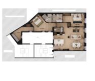 Апартаменти в Мадриді 106 кв.м з терасою в районі Lista