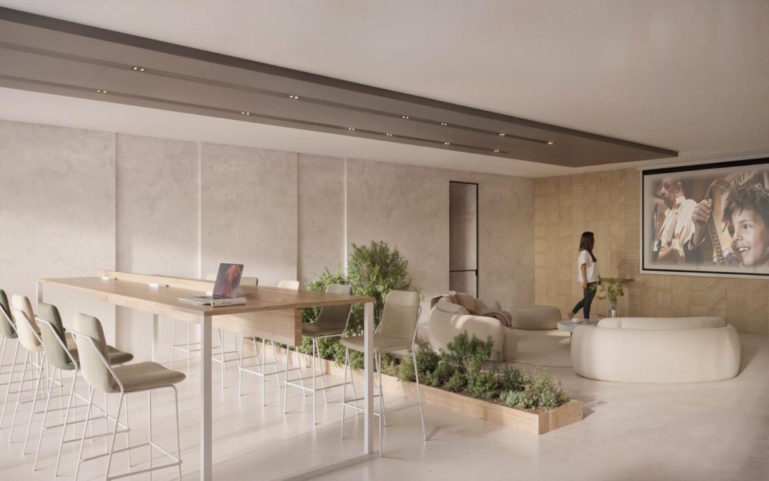 Квартири в Ла-Нусії 2-3 кімнати з терасами біля моря