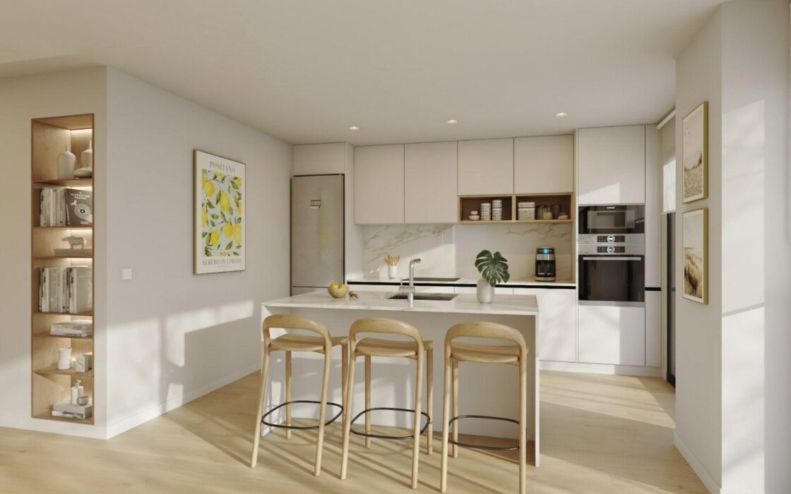 Квартири в Ла-Нусії 2-3 кімнати з терасами біля моря