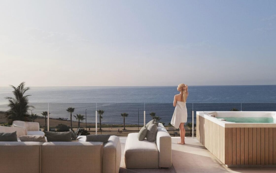 Бутик-апартаменты 1-2 спальни в Вильяхойосе у моря