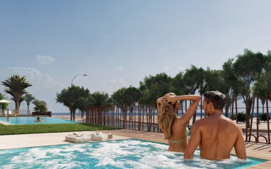 Бутик-апартаменты 1-2 спальни в Вильяхойосе у моря