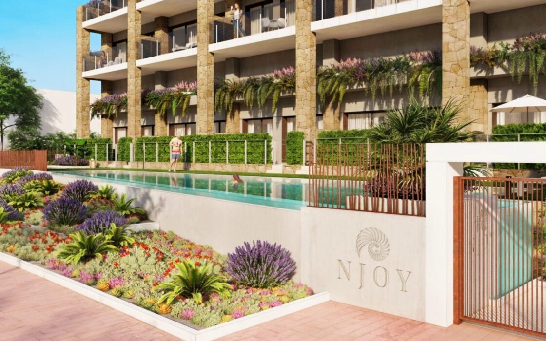 Бутик-апартаменты 1-2 спальни в Вильяхойосе у моря