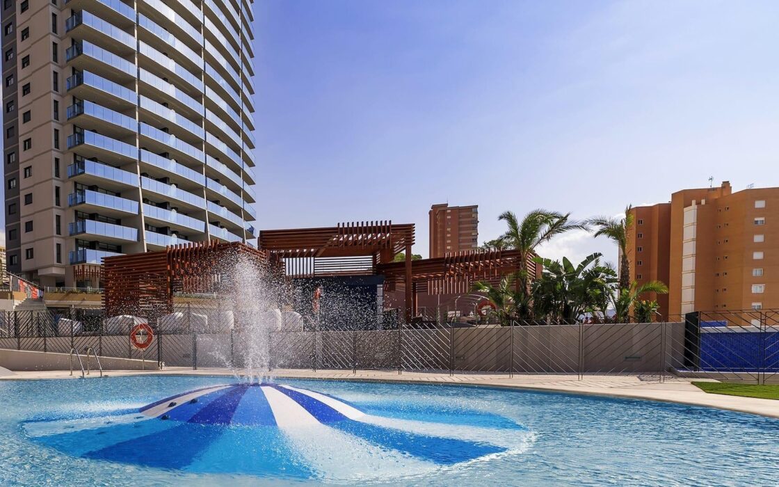 Апартаменты с видом на море в Бенидорме 112 кв.м 3 комнаты