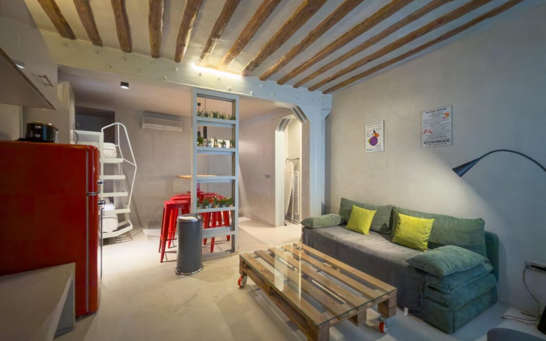 Апартаменты 97 кв.м в Мадриде, район Malasaña, 4 комнаты