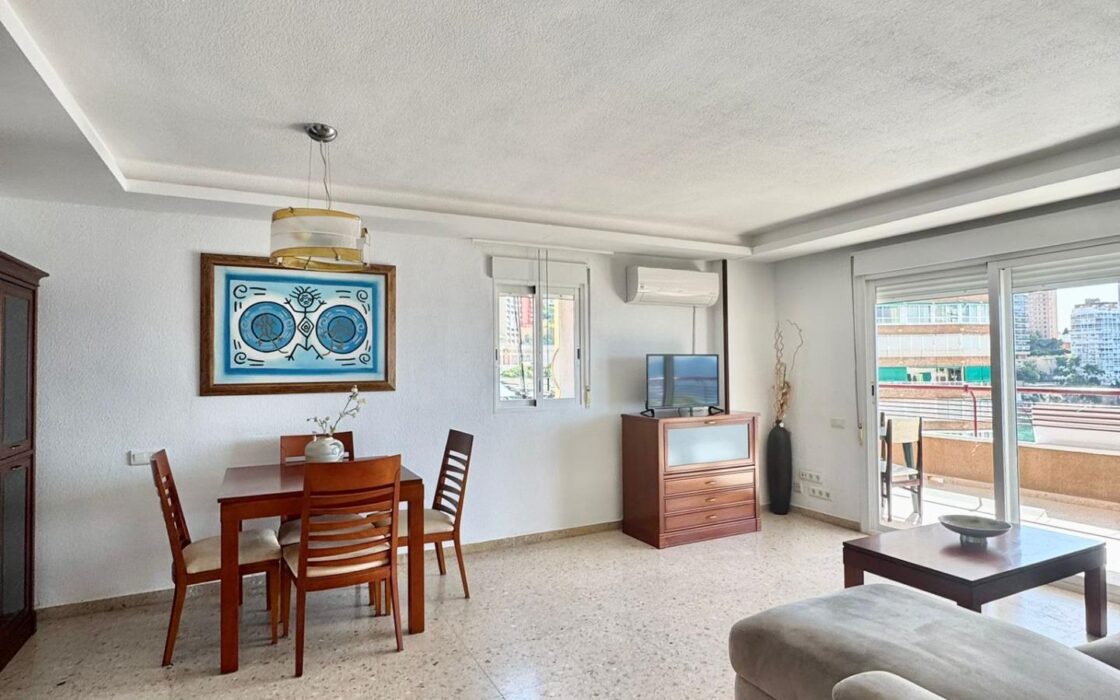 Апартамент 129 кв.м в Бенидорме с видом на море