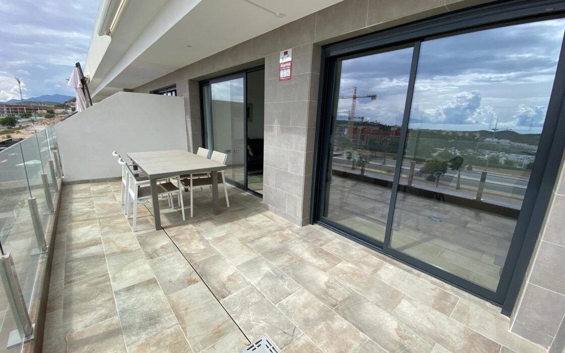 Дуплекс 3 спальни в Finestrat с видом на море