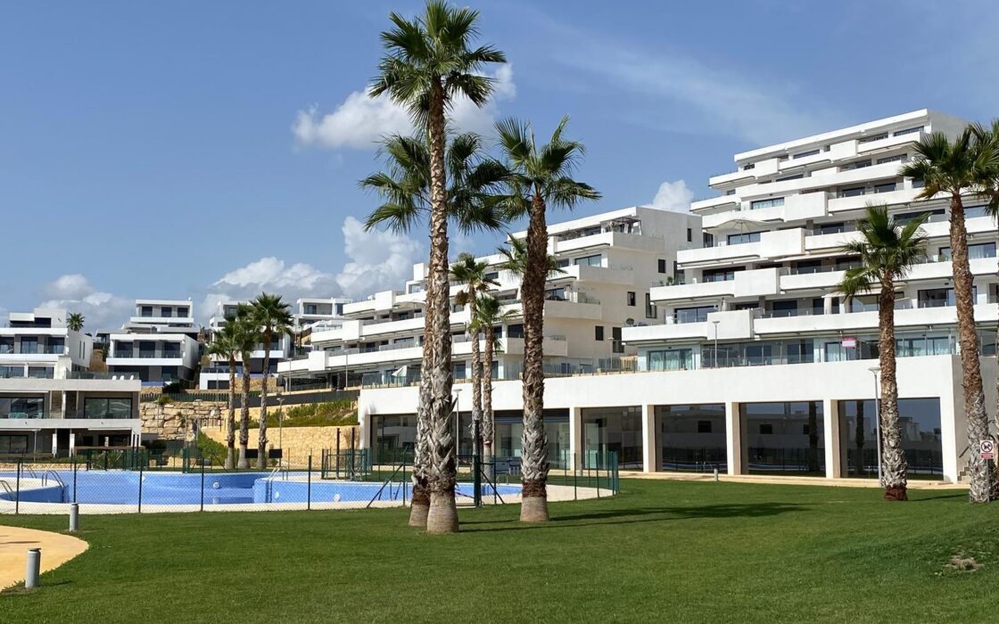 Дуплекс 3 спальни в Finestrat с видом на море