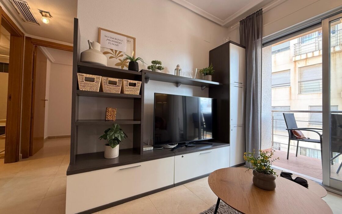 Апартаменты 55 кв.м в Торревьехе, 200 м до моря