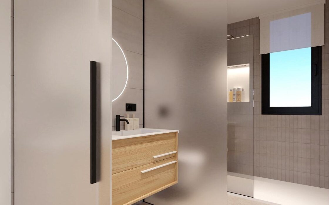 Новий будинок з басейном у Фінестраті, 3 спальні, 160 кв.м.