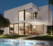 Новий будинок з басейном у Фінестраті, 3 спальні, 160 кв.м.