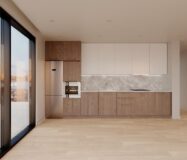 Сучасна вілла в Ла-Нусії з панорамним солярієм та басейном