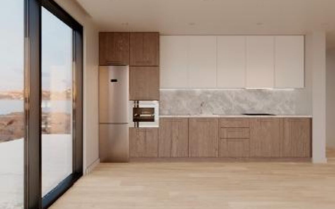 Сучасна вілла в Ла-Нусії з панорамним солярієм та басейном