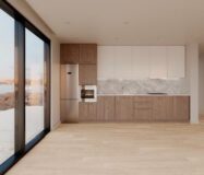 Сучасна вілла в Ла-Нусії з панорамним солярієм та басейном