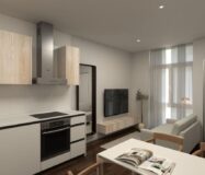 Апартаменты 45 кв.м в Мадриде с 2 спальнями и лифтом