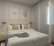 Апартаменты 45 кв.м в Мадриде с 2 спальнями и лифтом