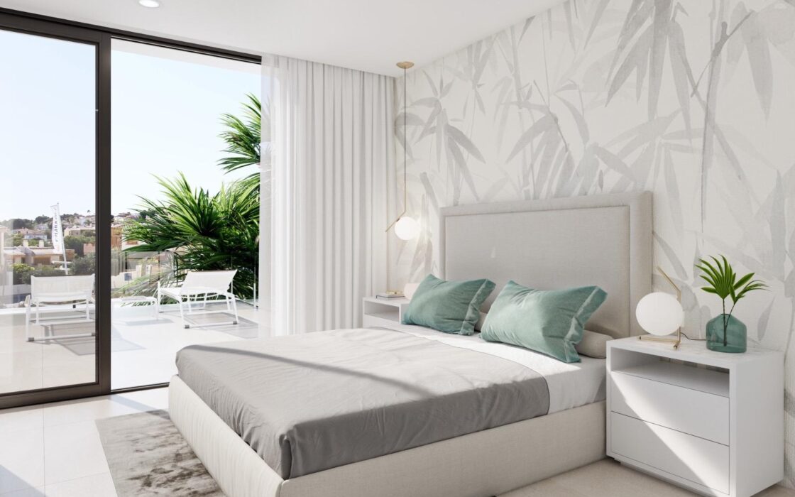 Виллы 3-4 комнаты в Финестрате с бассейном и террасой