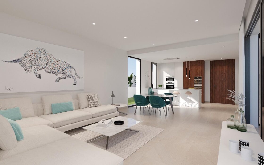 Виллы 3-4 комнаты в Финестрате с бассейном и террасой