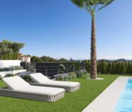 Виллы 3-4 комнаты в Финестрате с бассейном и террасой