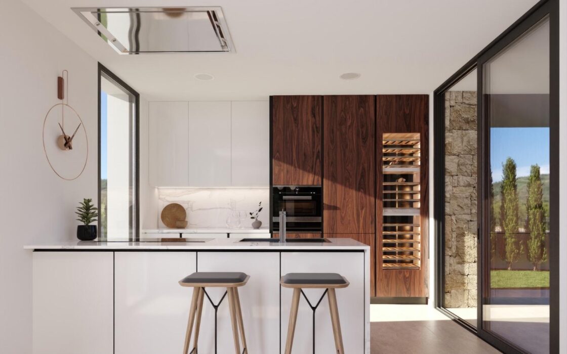 Виллы 3-4 комнаты в Финестрате с бассейном и террасой