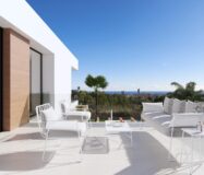 Виллы 3-4 комнаты в Финестрате с бассейном и террасой