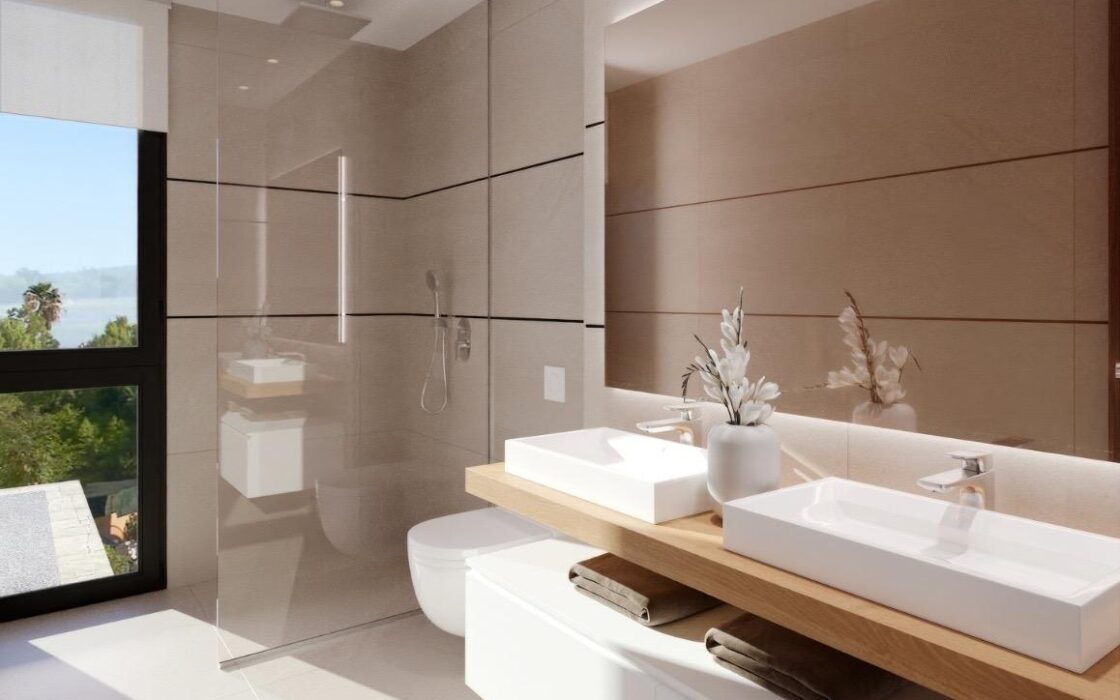 Виллы 3-4 комнаты в Финестрате с бассейном и террасой