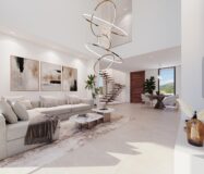 Виллы 3-4 комнаты в Финестрате с бассейном и террасой