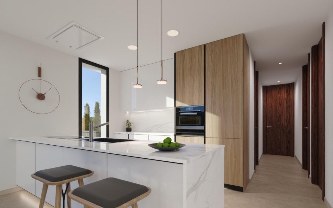 Виллы 3-4 комнаты в Финестрате с бассейном и террасой