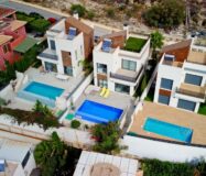 Современная вилла с видом на море в Финестрате 140 кв.м