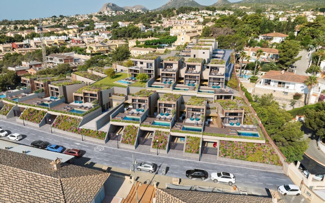 Виллы с видом на море в Ла-Нусии от 364 кв.м