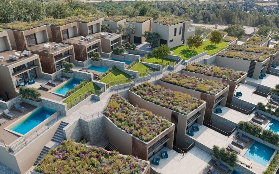 Виллы с видом на море в Ла-Нусии от 364 кв.м